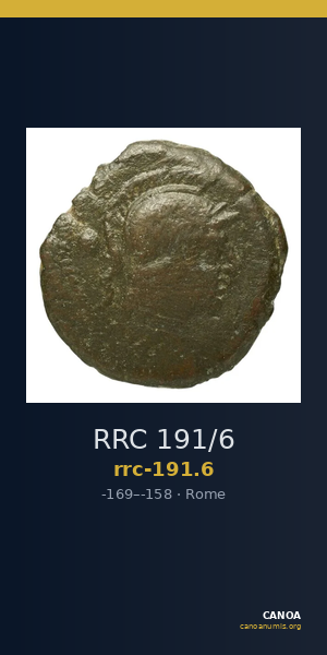 RRC 191/6 — CANOA