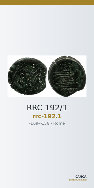 RRC 192/1 — CANOA