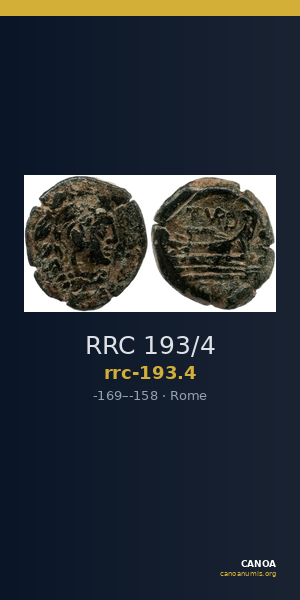 RRC 193/4 — CANOA