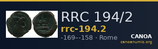 RRC 194/2 — CANOA