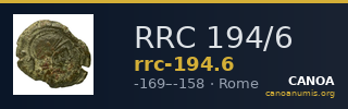 RRC 194/6 — CANOA