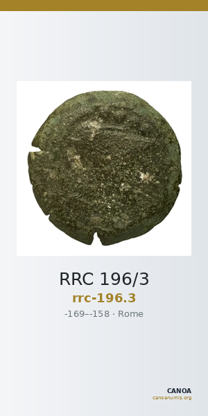 RRC 196/3 — CANOA