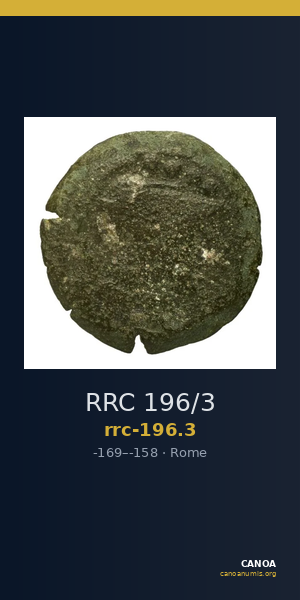 RRC 196/3 — CANOA