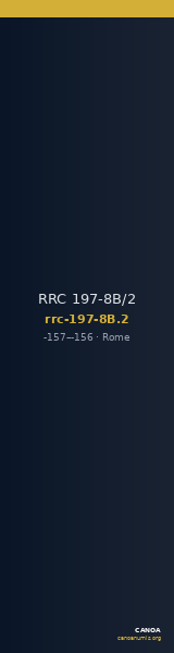 RRC 197-8B/2 — CANOA