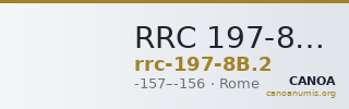 RRC 197-8B/2 — CANOA