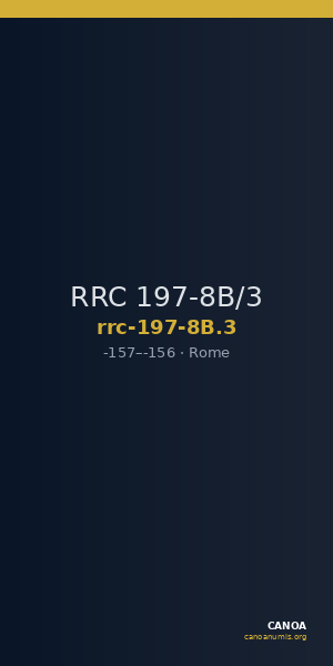 RRC 197-8B/3 — CANOA
