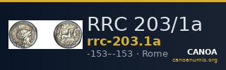RRC 203/1a — CANOA