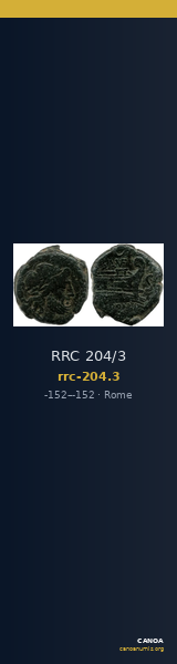 RRC 204/3 — CANOA