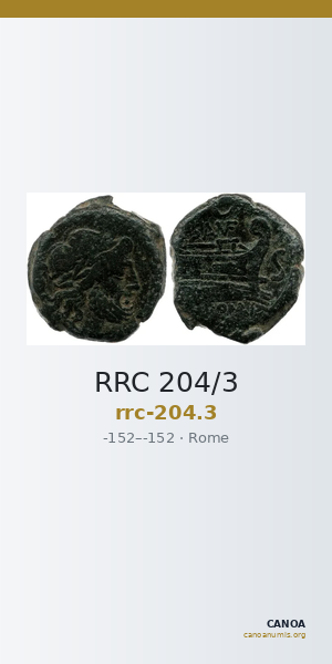 RRC 204/3 — CANOA