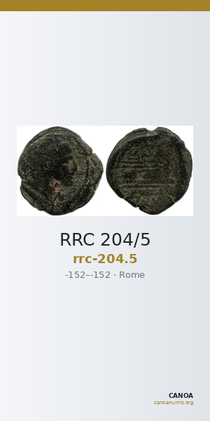 RRC 204/5 — CANOA