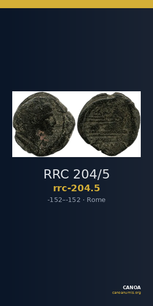 RRC 204/5 — CANOA