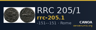 RRC 205/1 — CANOA