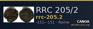 RRC 205/2 — CANOA