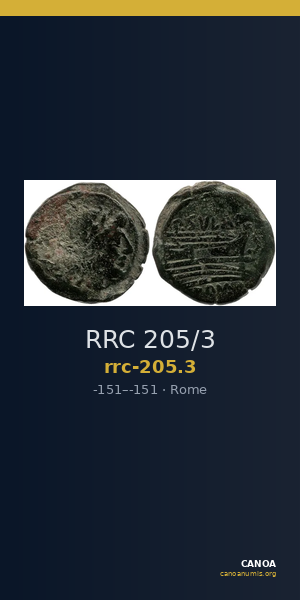 RRC 205/3 — CANOA