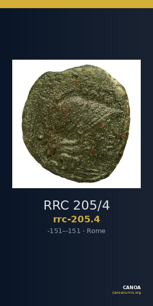 RRC 205/4 — CANOA