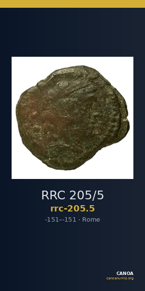 RRC 205/5 — CANOA