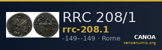 RRC 208/1 — CANOA