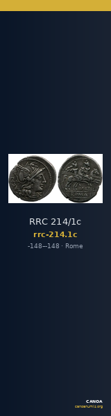 RRC 214/1c — CANOA