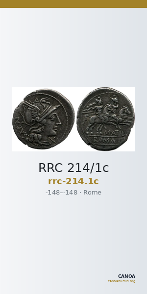 RRC 214/1c — CANOA