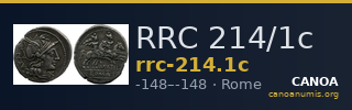 RRC 214/1c — CANOA