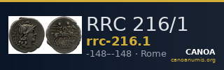 RRC 216/1 — CANOA