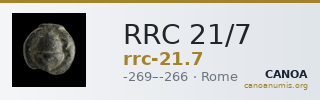 RRC 21/7 — CANOA