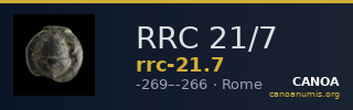 RRC 21/7 — CANOA