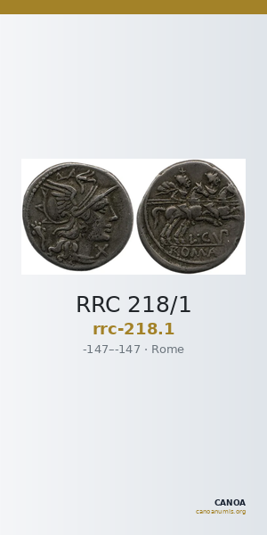 RRC 218/1 — CANOA