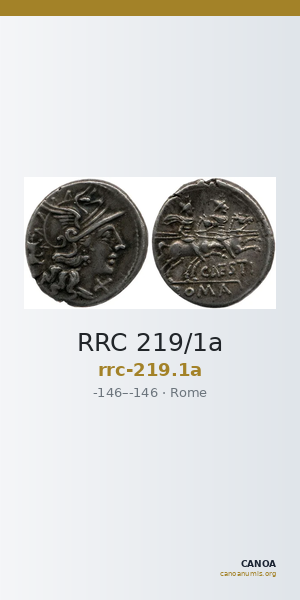 RRC 219/1a — CANOA