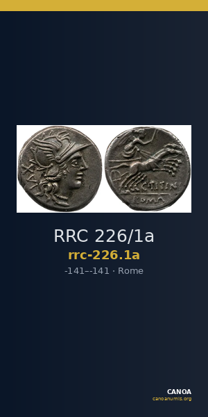 RRC 226/1a — CANOA