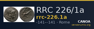 RRC 226/1a — CANOA