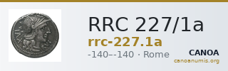 RRC 227/1a — CANOA