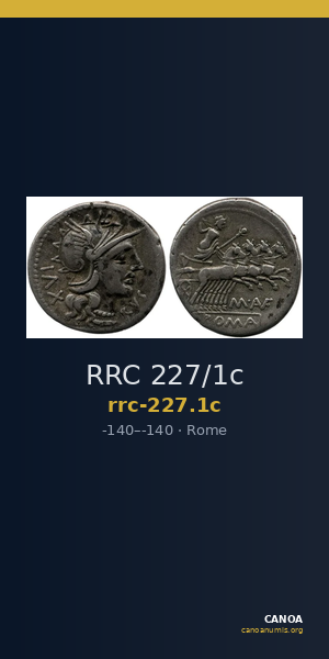 RRC 227/1c — CANOA