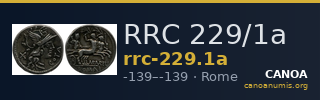 RRC 229/1a — CANOA