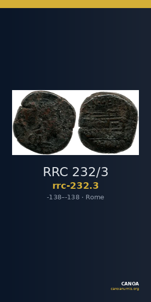 RRC 232/3 — CANOA