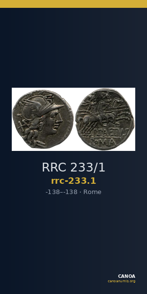 RRC 233/1 — CANOA