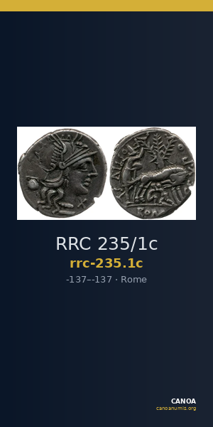RRC 235/1c — CANOA