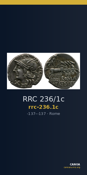RRC 236/1c — CANOA