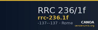 RRC 236/1f — CANOA