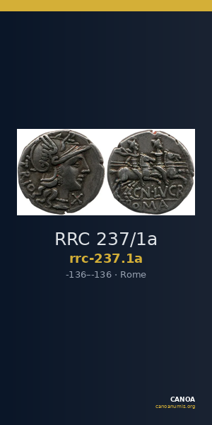 RRC 237/1a — CANOA