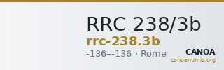 RRC 238/3b — CANOA