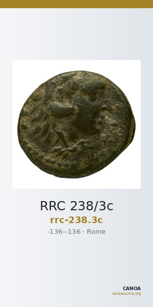 RRC 238/3c — CANOA