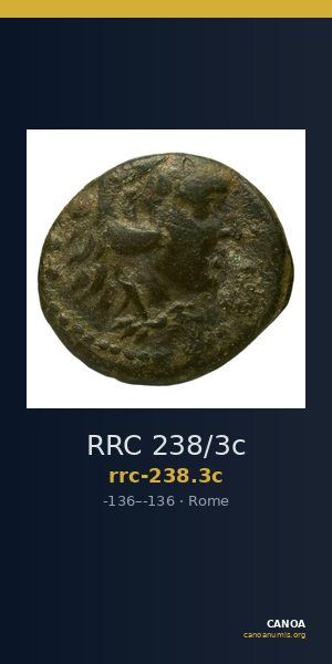 RRC 238/3c — CANOA