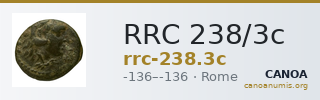 RRC 238/3c — CANOA