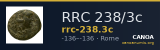 RRC 238/3c — CANOA