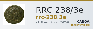 RRC 238/3e — CANOA