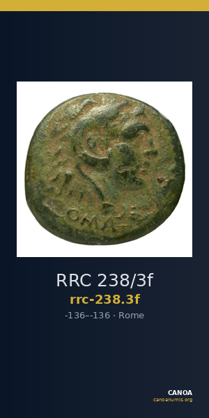 RRC 238/3f — CANOA