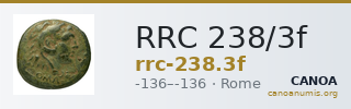 RRC 238/3f — CANOA