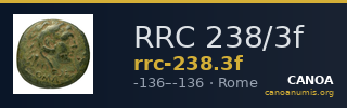 RRC 238/3f — CANOA