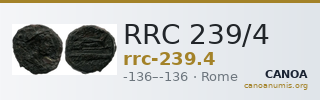 RRC 239/4 — CANOA